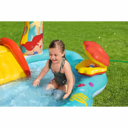 Bestway Disney Aire de jeux Petite Sirène 2,21 m x 1,93 m x 1,17 m