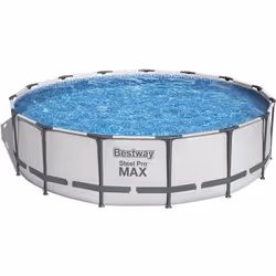 Piscine tubulaire Steel Pro Max ronde 4,57 x 1,07 m - Bestway