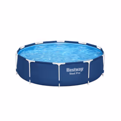 Bestway Steel Pro Piscine hors sol ronde 3,05 m x 76 cm, 4678 L, Piscine hors sol, Enfants et adultes, Bleu, 14,9 kg