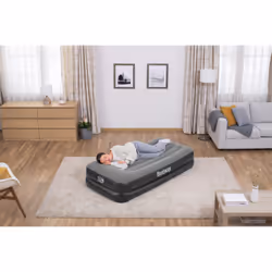 Bestway Matelas gonflable Tritech 1 place avec pompe électrique intégrée et revêtement antimicrobien 191 x 97 x 46 cm - Vue supplémentaire 20
