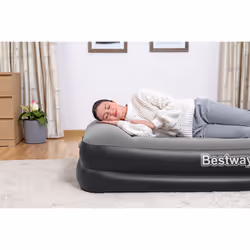 Bestway Matelas gonflable Tritech 1 place avec pompe électrique intégrée et revêtement antimicrobien 191 x 97 x 46 cm - Vue supplémentaire 21