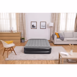 Bestway Lit gonflable matelas 2 places Tritech avec pompe électrique intégrée et revêtement antimicrobien 203 x 152 x 46 cm - Vue supplémentaire 4