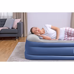 Bestway Lit gonflable matelas 2 places Tritech avec pompe électrique intégrée et revêtement antimicrobien 203 x 152 x 46 cm - Vue supplémentaire 17