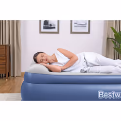 Bestway Lit gonflable matelas 2 places Tritech avec pompe électrique intégrée et revêtement antimicrobien 2,03 m x 1,52 m x 56 cm - Vue supplémentaire 20