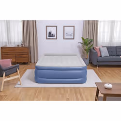 Bestway Lit gonflable matelas 2 places Tritech avec pompe électrique intégrée et revêtement antimicrobien 2,03 m x 1,52 m x 56 cm - Vue supplémentaire 8