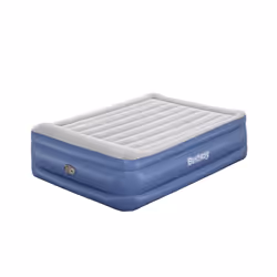 Bestway Lit gonflable matelas 2 places Tritech avec pompe électrique intégrée et revêtement antimicrobien 2,03 m x 1,52 m x 56 cm - Vue supplémentaire 9