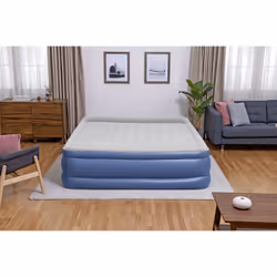 Bestway Lit gonflable matelas 2 places King en Tritech avec pompe électrique intégrée et revêtement antimicrobien 2,03 m x 1,93 m x 56 cm - Vue supplémentaire 10