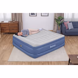 Bestway Lit gonflable matelas 2 places King en Tritech avec pompe électrique intégrée et revêtement antimicrobien 2,03 m x 1,93 m x 56 cm - Vue supplémentaire 22