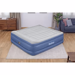Bestway Lit gonflable matelas 2 places King en Tritech avec pompe électrique intégrée et revêtement antimicrobien 2,03 m x 1,93 m x 56 cm - Vue supplémentaire 5