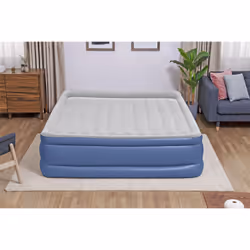 Bestway Lit gonflable matelas 2 places King en Tritech avec pompe électrique intégrée et revêtement antimicrobien 2,03 m x 1,93 m x 56 cm - Vue supplémentaire 8