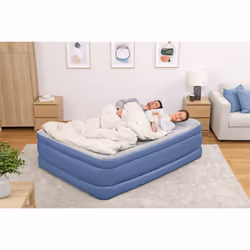Bestway Lit gonflable matelas 2 places Tritech avec pompe électrique intégrée et revêtement antimicrobien 2,03 m x 1,52 m x 61 cm - Vue supplémentaire 19