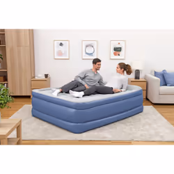 Bestway Lit gonflable matelas 2 places Tritech avec pompe électrique intégrée et revêtement antimicrobien 2,03 m x 1,52 m x 61 cm - Vue supplémentaire 5