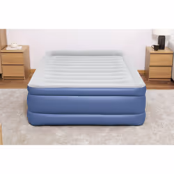 Bestway Lit gonflable matelas 2 places Tritech avec pompe électrique intégrée et revêtement antimicrobien 2,03 m x 1,52 m x 61 cm - Vue supplémentaire 9