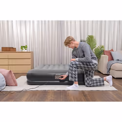 Bestway Matelas gonflable Tritech 2 places avec pompe électrique intégrée 2,03 m x 1,52 m x 36 cm - Vue supplémentaire 17