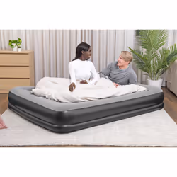 Bestway Matelas gonflable Tritech 2 places avec pompe électrique intégrée 2,03 m x 1,52 m x 36 cm - Vue supplémentaire 5