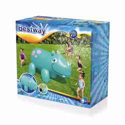 Bestway Arroseur gonflable pour enfants Jumbo Hippo - Vue supplémentaire 19