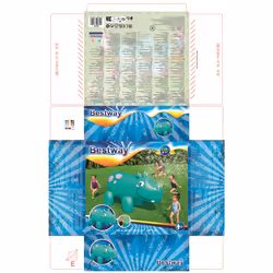 Bestway Arroseur gonflable pour enfants Jumbo Hippo - Vue supplémentaire 20