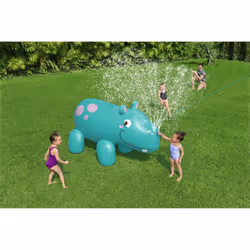 Bestway Arroseur gonflable pour enfants Jumbo Hippo - Vue supplémentaire 7
