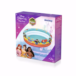 Bestway Disney Princess Pataugeoire gonflable, Piscine gonflable, 200 L, Rond, 2 an(s), PVC, Multicolore