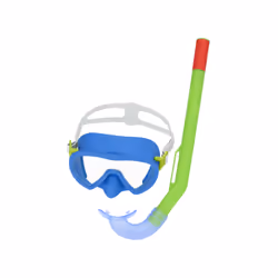 Bestway Kit de snorkeling masque et tuba Crusader Essential Enfants dès 3 ans