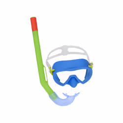 Bestway Kit de snorkeling masque et tuba Crusader Essential Enfants dès 3 ans