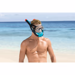 Bestway Flowtech Masque de plongée intégral avec tuba S/M - Vue supplémentaire 10
