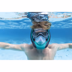 Bestway Flowtech Masque de plongée intégral avec tuba S/M - Vue supplémentaire 11
