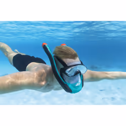 Bestway Flowtech Masque de plongée intégral avec tuba S/M - Vue supplémentaire 13
