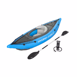 Bestway Hydro-Force Kit kayak gonflable Cove Champion 1 place 2,75 m, Baignade, divertissement, Bateau gonflable, Noir, Bleu, ...