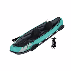 Bestway Hydro-Force Kayak gonflable 2 places Ventura Elite 3,30 m, Baignade, divertissement, Bateau gonflable, Noir, Vert, 2 ...