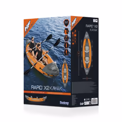 Bestway Hydro-Force Kayak gonflable 2 places Rapid 3,21 m - Vue supplémentaire 46