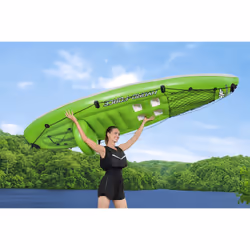 Bestway Hydro-Force Kit kayak de pêche gonflable 1 place Koracle X1 de 2,85 m - Vue supplémentaire 20