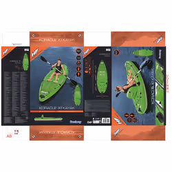 Bestway Hydro-Force Kit kayak de pêche gonflable 1 place Koracle X1 de 2,85 m - Vue supplémentaire 41