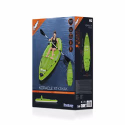 Bestway Hydro-Force Kit kayak de pêche gonflable 1 place Koracle X1 de 2,85 m - Vue supplémentaire 42