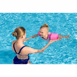 Bestway Disney Junior Minnie Mouse Swim Pal Gilet de natation avec brassards