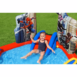 Bestway Aire de jeux gonflable Spider-Man 2,11 m x 2,06 m x 1,27 m - Vue supplémentaire 16