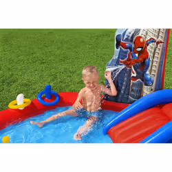 Bestway Aire de jeux gonflable Spider-Man 2,11 m x 2,06 m x 1,27 m - Vue supplémentaire 4