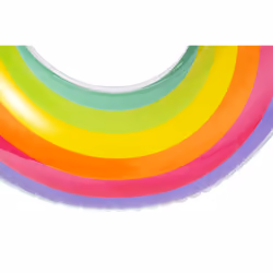 Bestway Rainbow Dreams Bouée double pour 2 personnes 1,86 m x 1,16 m - Vue supplémentaire 8