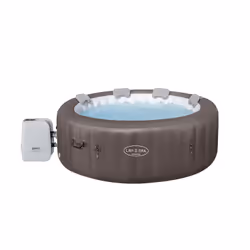 Bestway Lay-Z-Spa Spa gonflable Dominica HydroJet avec contrôle à distance pour 4 à 6 personnes