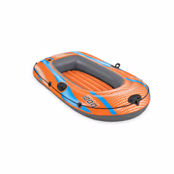Bestway Bateau gonflable Kondor Elite 1000 1,62 m, Bateau de rafting, Canot, Gris, Orange, 1 personne(s), 80 kg, ISO 6185