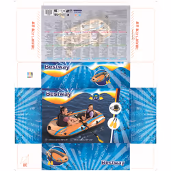 Bestway Kit bateau gonflable Kondor Elite 2000 1,96 m - Vue supplémentaire 27