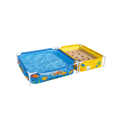 Bestway Piscine hors sol et bac à sable My First Frame Pool