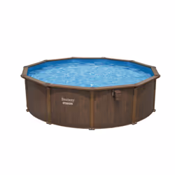Bestway Hydrium 561CU piscine hors sol Rond 21490 L Bois