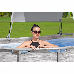 Bestway Flowclear Auvent pour piscine 2,10 m x 3,40 m - Vue supplémentaire 5