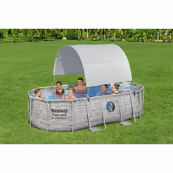 Bestway Flowclear Auvent pour piscine 2,10 m x 3,40 m - Vue supplémentaire 7