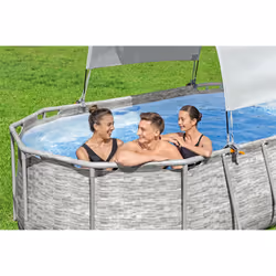 Bestway Flowclear Auvent pour piscine 2,10 m x 3,40 m - Vue supplémentaire 9