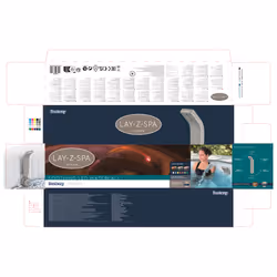 Bestway Lay-Z-Spa Cascade d'eau apaisante à LED - Vue supplémentaire 19