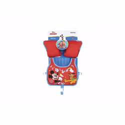 Bestway Disney Junior Mickey & Friends Mickey Mouse Gilet de natation avec brassards 3 à 6 ans, Rose, Violet, Rouge, Gilet de ...