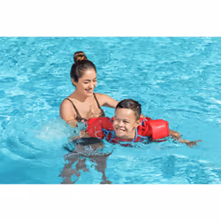 Bestway Disney Junior Mickey & Friends Mickey Mouse Gilet de natation avec brassards 3 à 6 ans