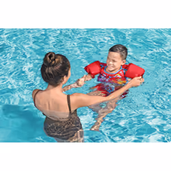 Bestway Disney Junior Mickey & Friends Mickey Mouse Gilet de natation avec brassards 3 à 6 ans
